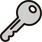 鍵の保管に注意してください